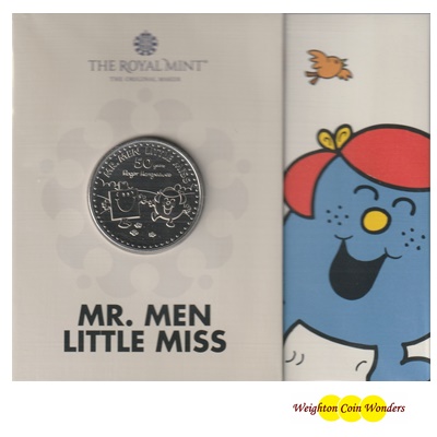 2020 £5 BU Coin Pack – Mr. Men Little Miss - Click Image to Close